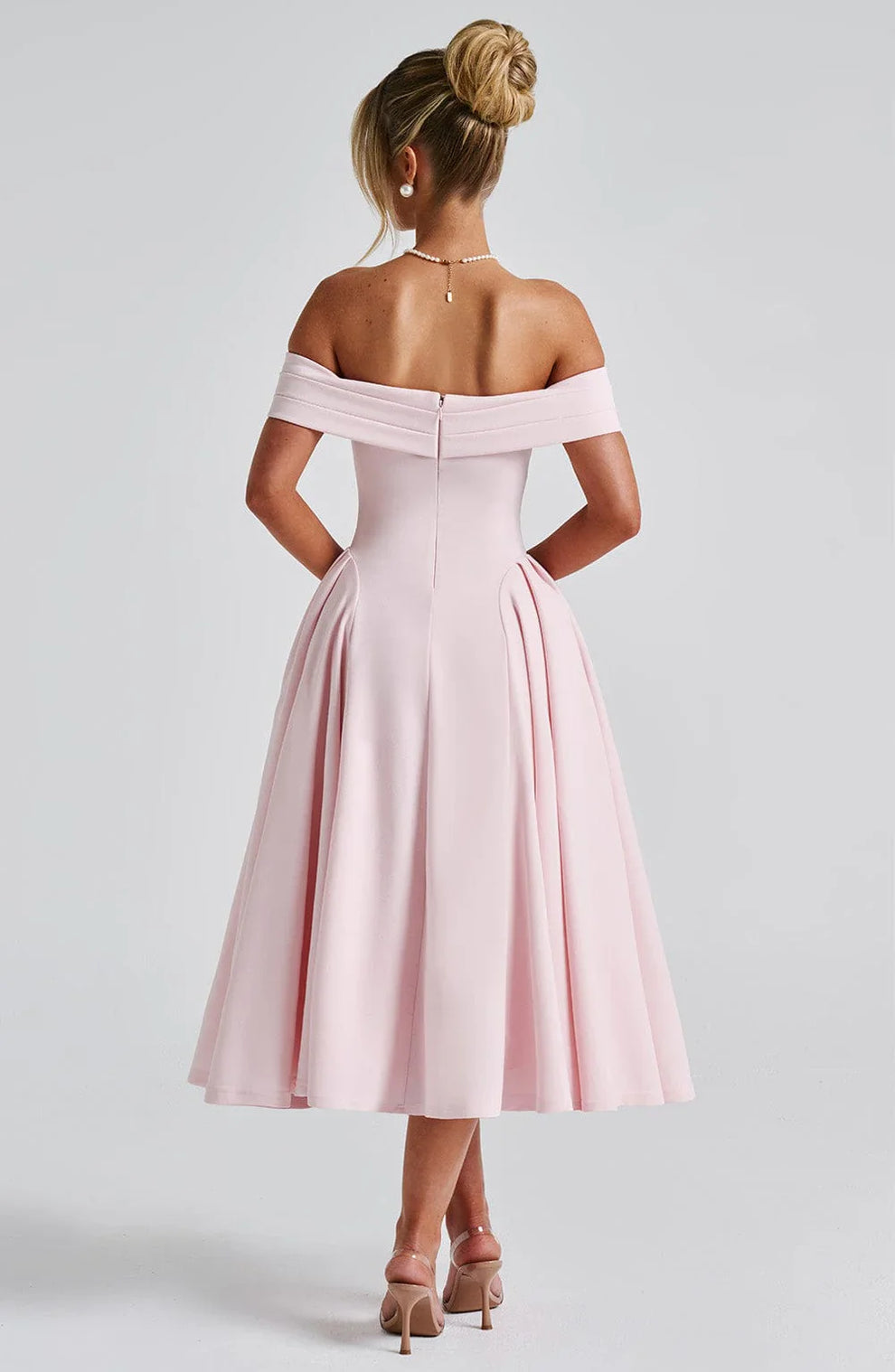 CLEREVE Elegant Midi Dress