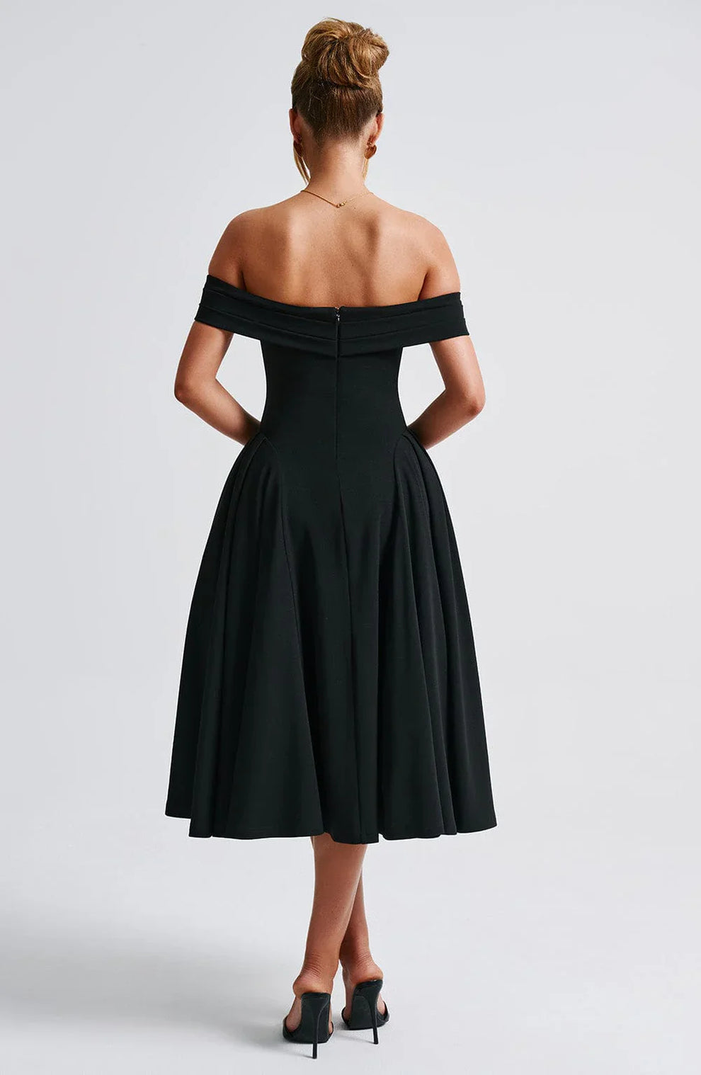 CLEREVE Elegant Midi Dress