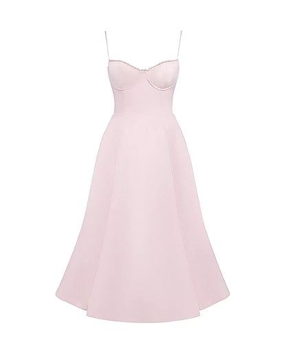 CLEREVE Arela Midi Dress