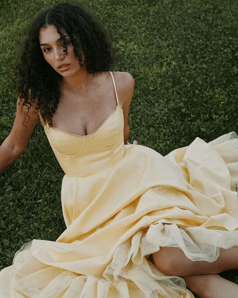 CLEREVE Arela Midi Dress