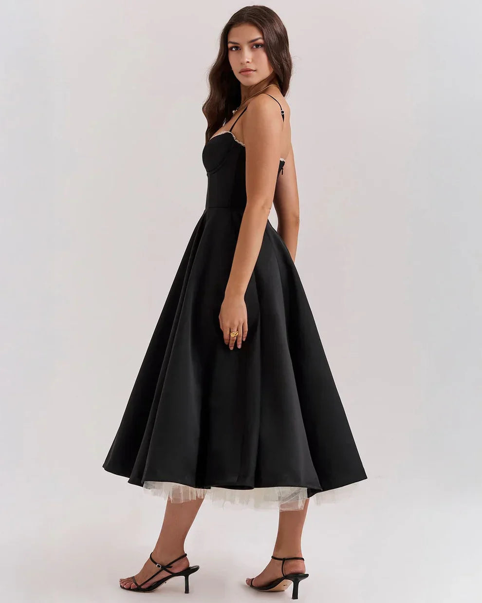 CLEREVE Arela Midi Dress