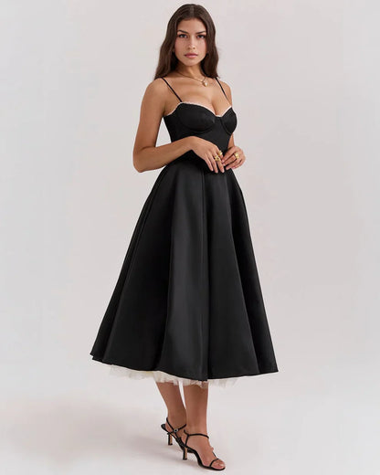 CLEREVE Arela Midi Dress