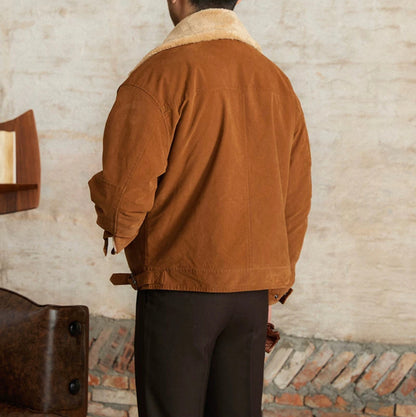 CLEREVE British Wildleather Lambwool jacket