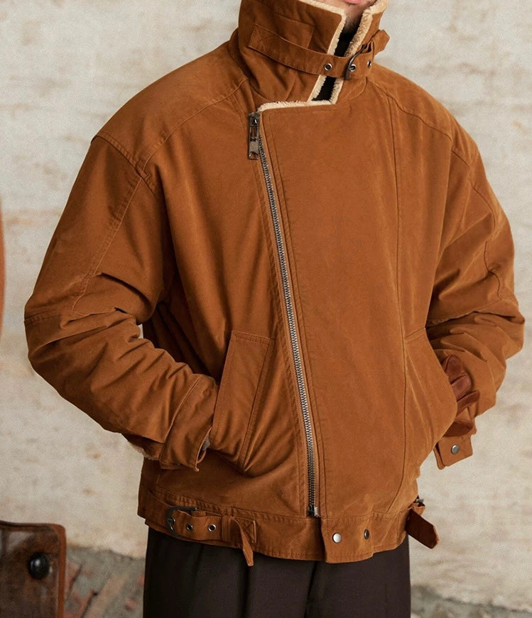 CLEREVE British Wildleather Lambwool jacket