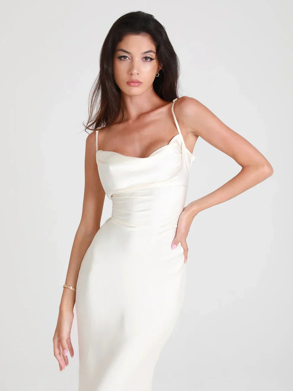 CLEREVE Slip Dress
