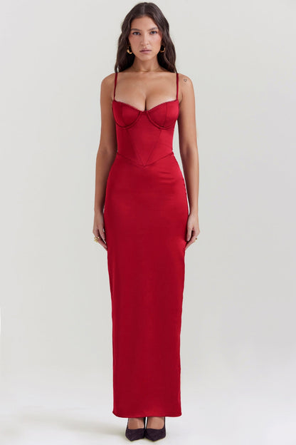 Joey Corset Maxi Dress